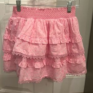 American Girl collab with Love Shack Fancy skirt